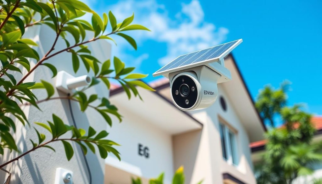 4G solar security camera