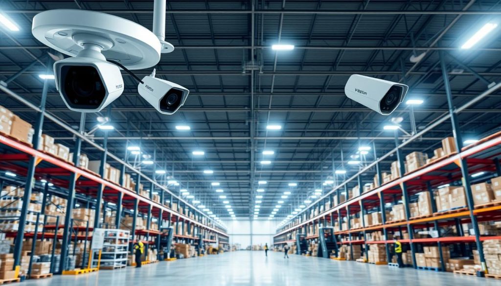 Advantages of security cameras for warehouse safety