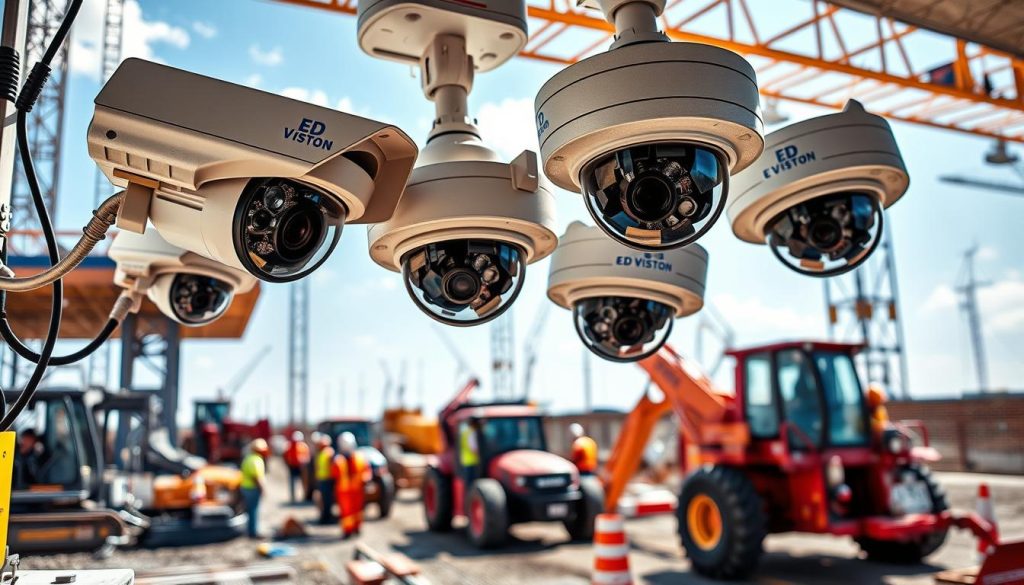 CCTV camera systems for construction site video surveillance