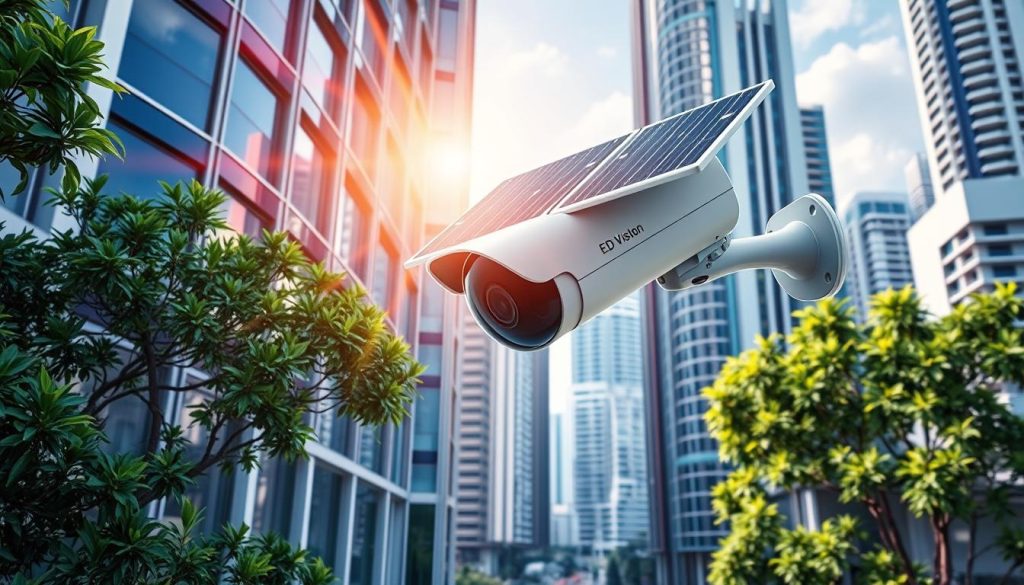 benefits of solar powered security camera