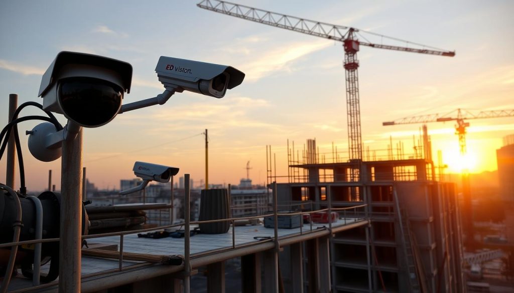 building site security cameras