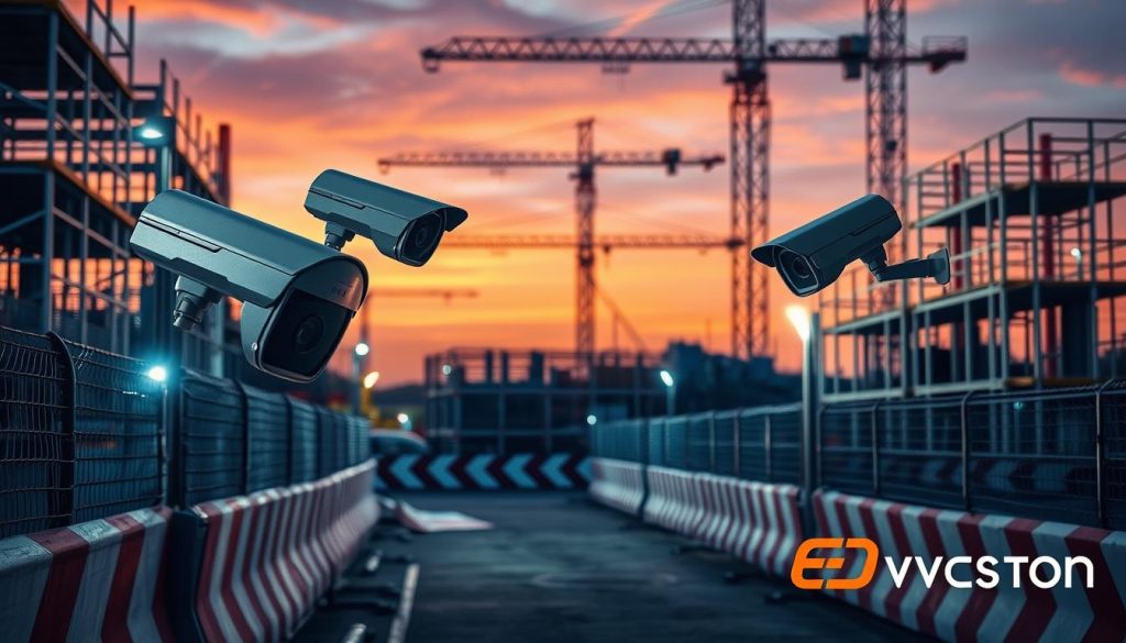 building site surveillance camera