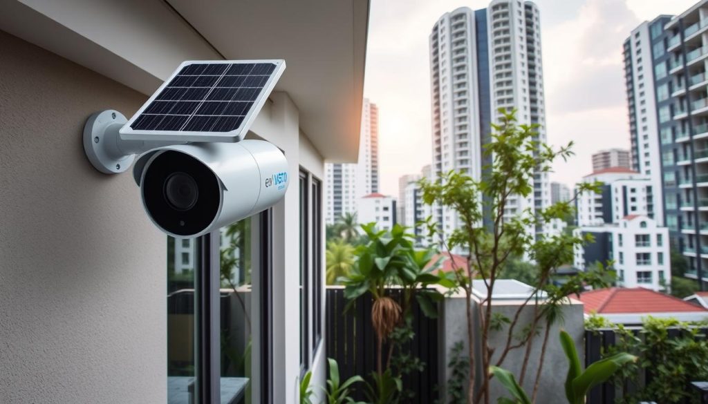 choosing solar security camera