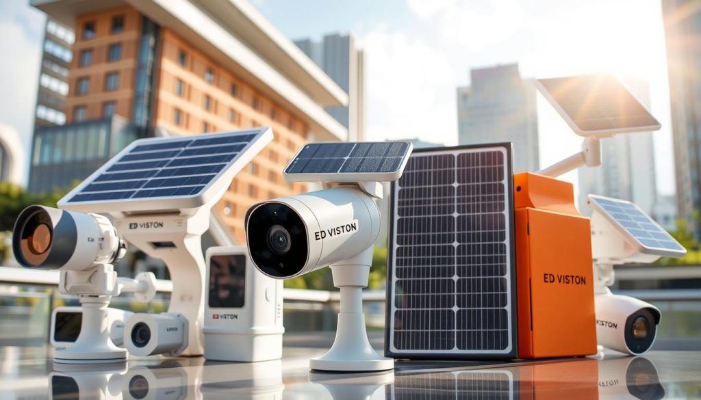 comparing solar panel security cameras