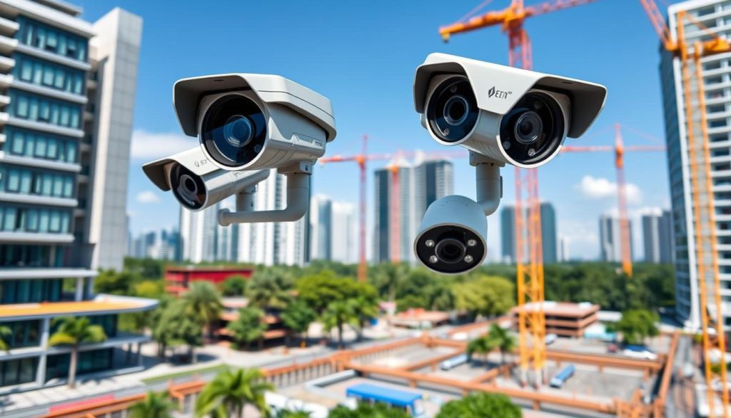 construction site surveillance cameras