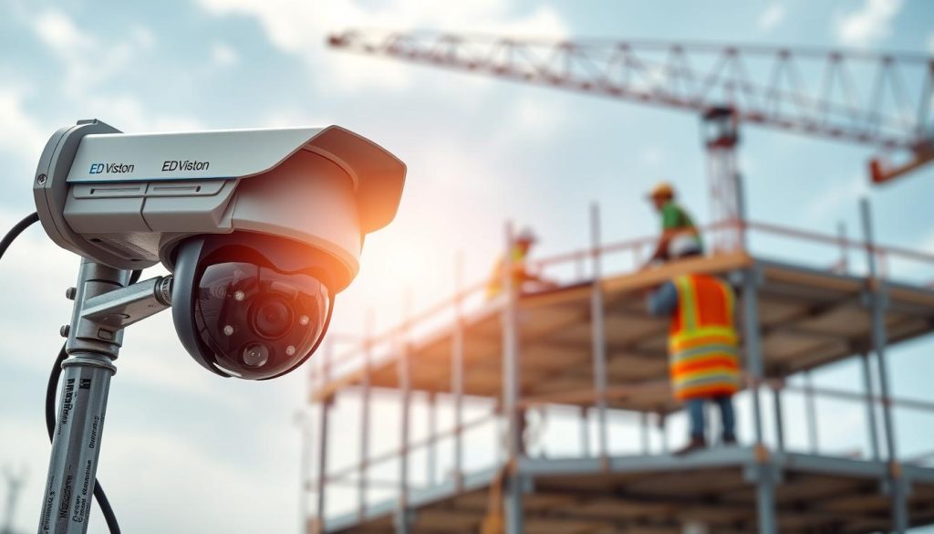 cost-effective temporary construction security cameras