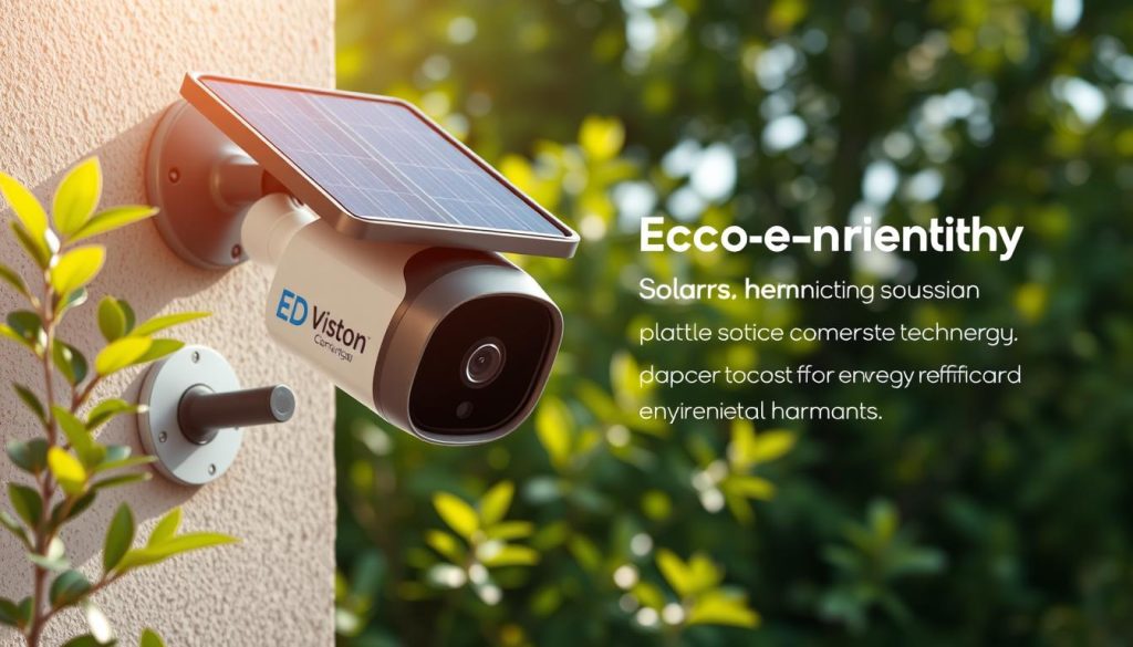 eco-friendly solar powered security camera benefits