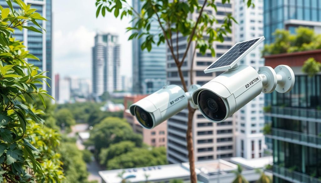 eco-friendly surveillance cameras