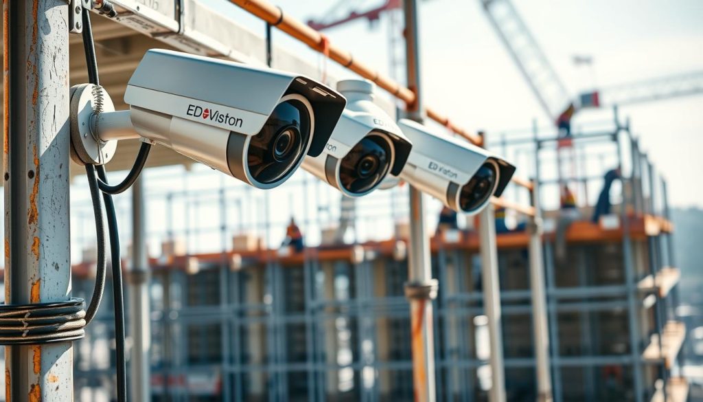 high-resolution video construction security cameras