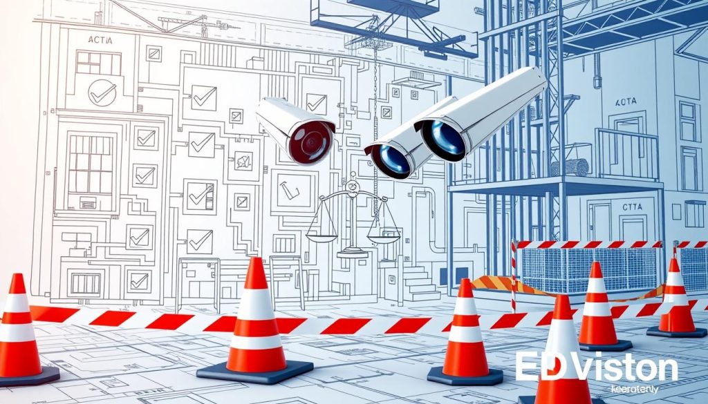 legal requirements for CCTV in construction projects