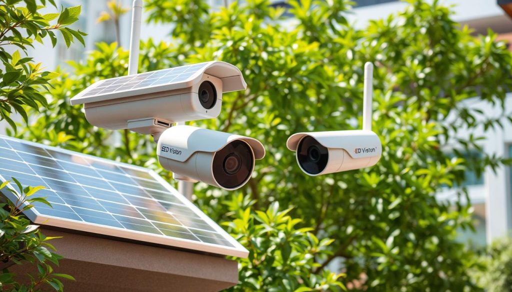 long range wireless solar security cameras