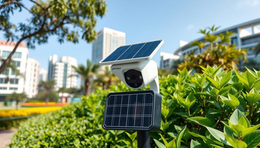 portable solar surveillance camera