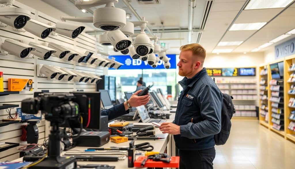 retail store camera maintenance