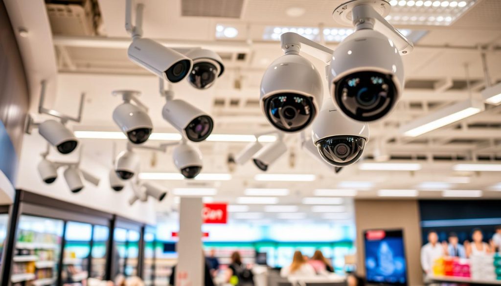 retail store security camera installation