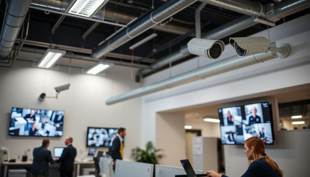 security cameras for business installation