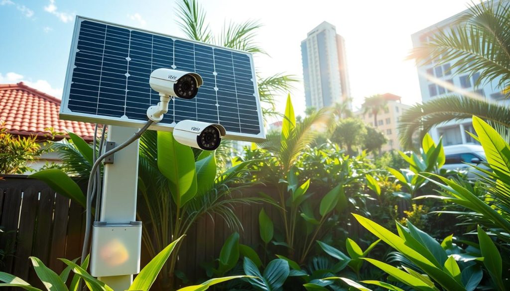 solar CCTV system