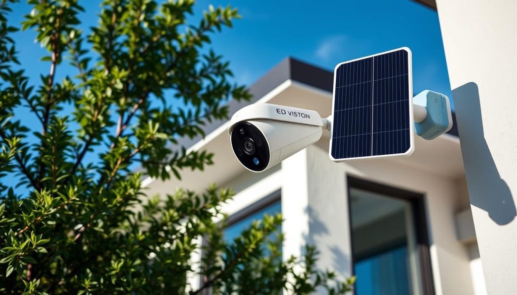 solar outdoor security camera