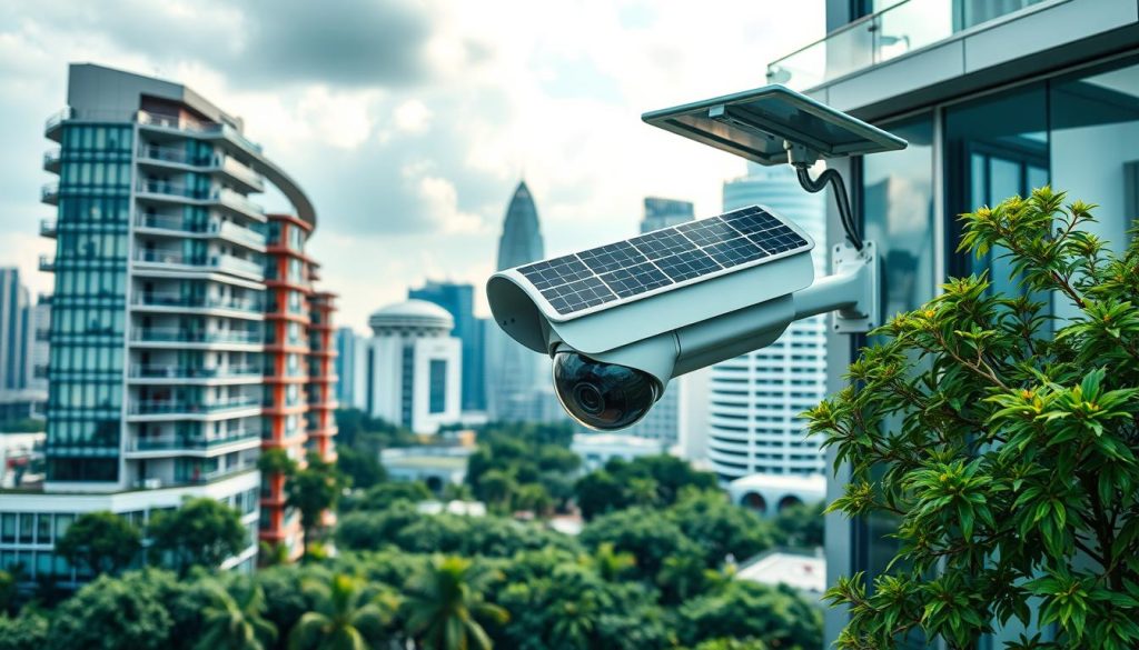 solar powered cctv