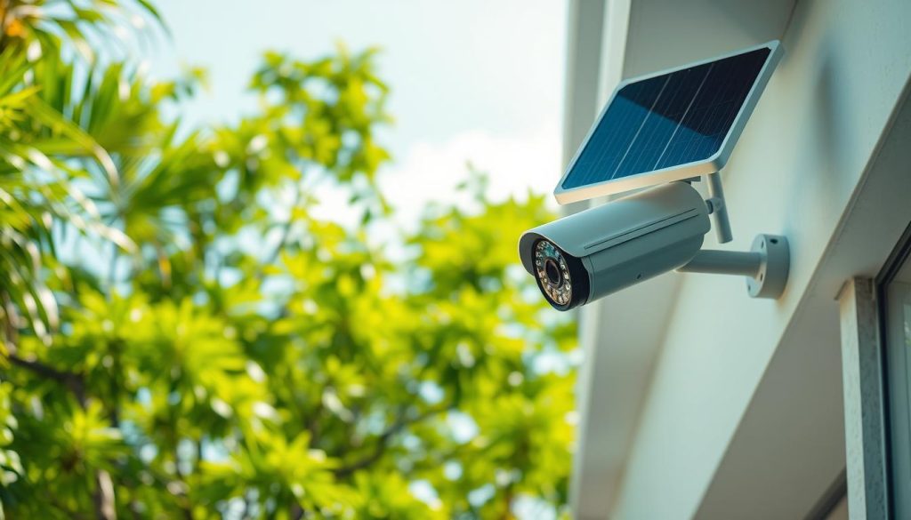 solar powered cctv camera