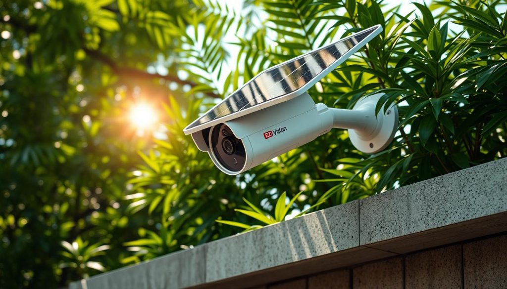 solar powered outdoor security camera