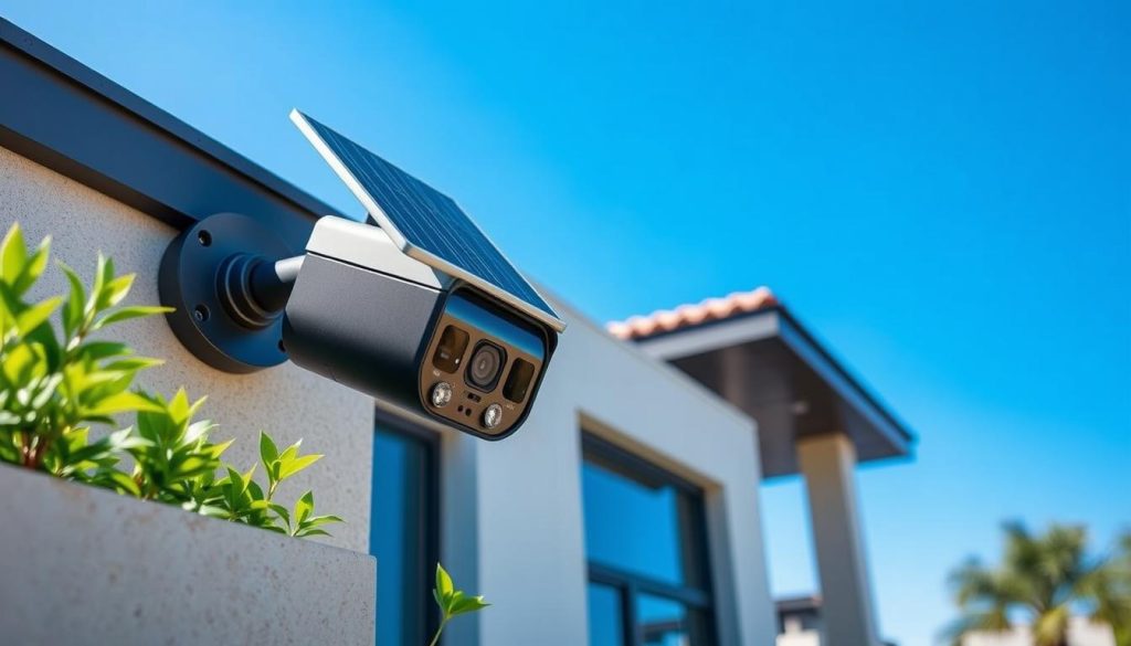 solar powered wireless security camera