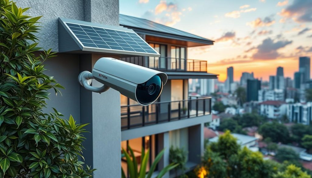 solar security camera