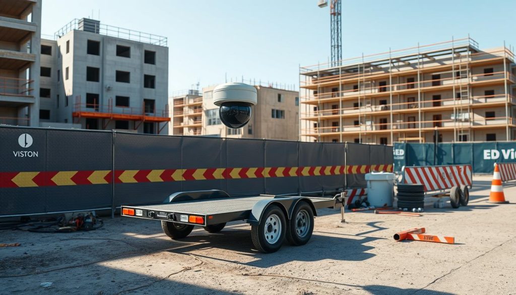 temporary job site security