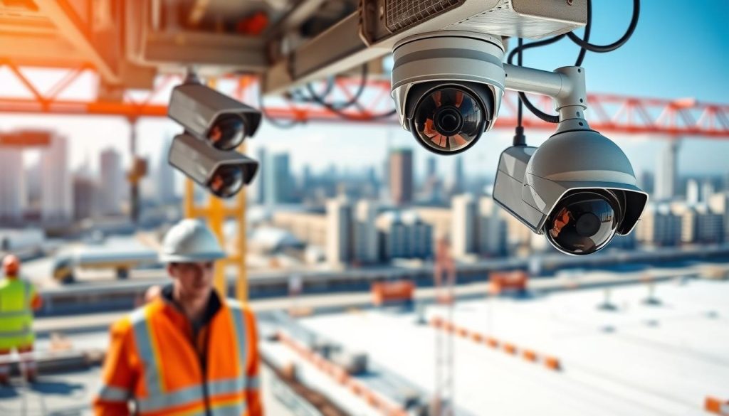 video surveillance for construction