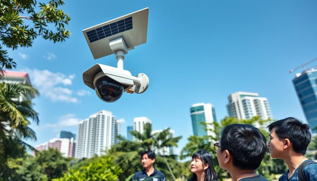 4G CCTV camera solar