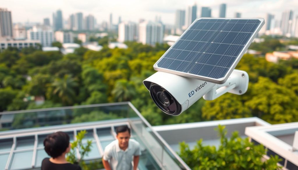 4G solar CCTV camera