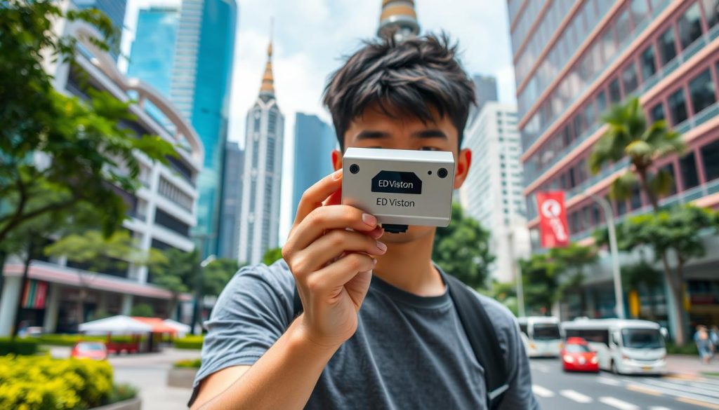 Blocking security cameras in Singapore