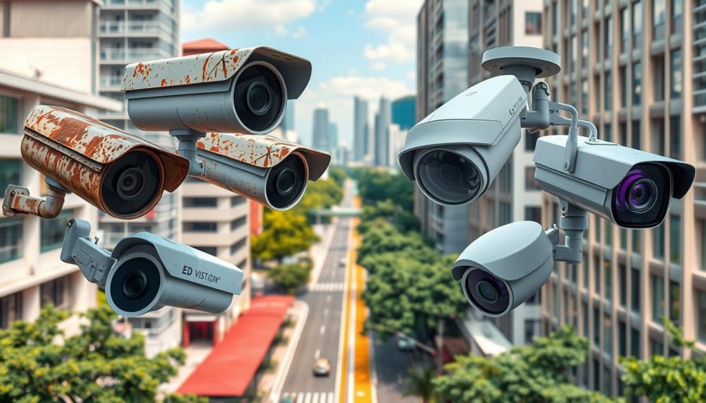 CCTV camera lifespan in Singapore