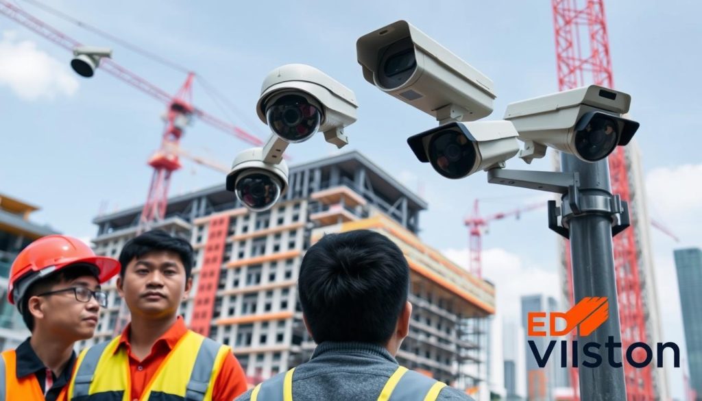 CCTV construction site security