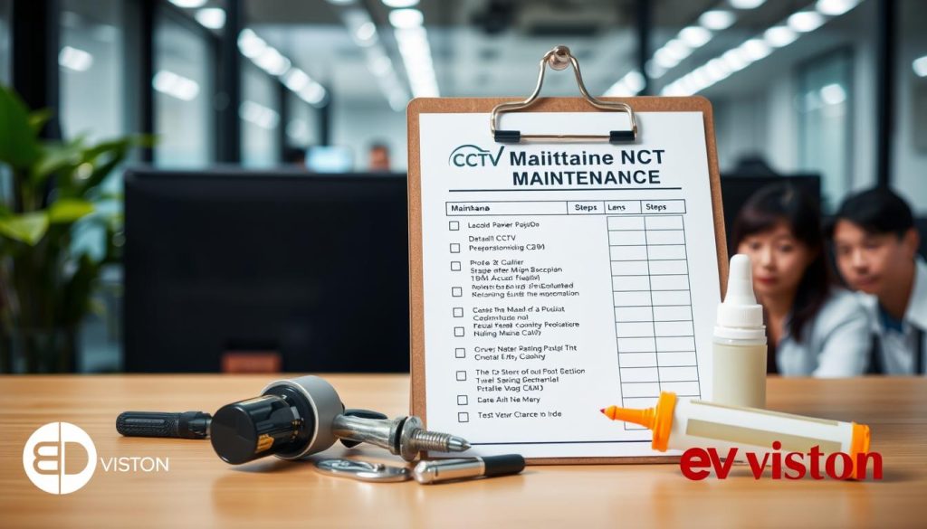 CCTV maintenance checklist