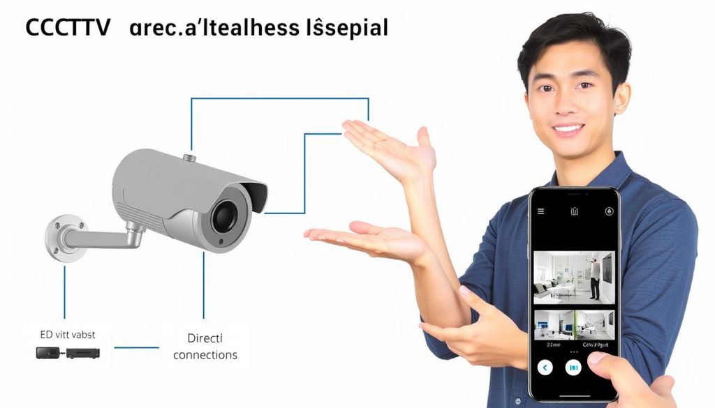 CCTV mobile setup instructions