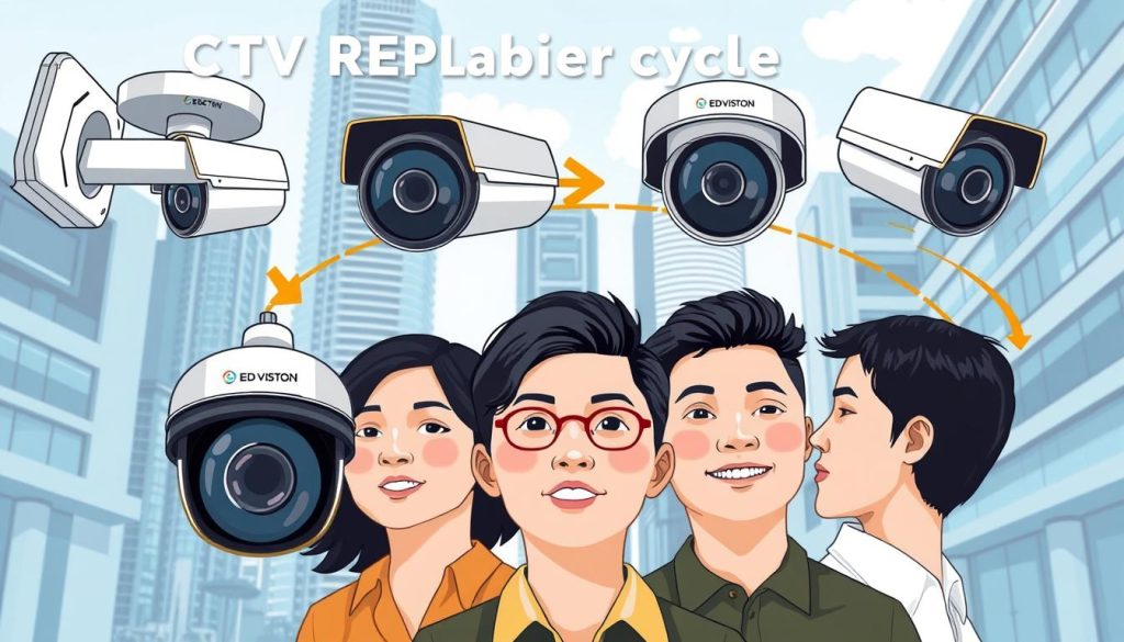 CCTV replacement cycle