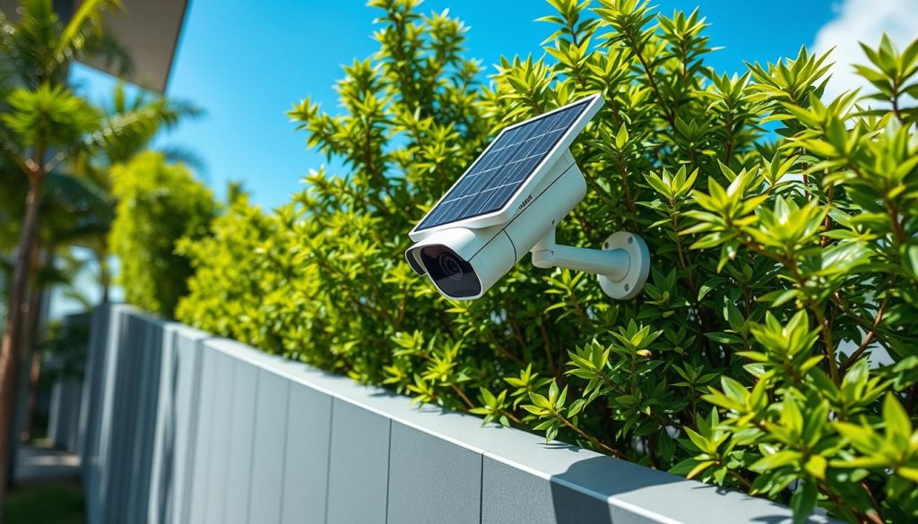 Hikvision solar powered camera for outdoor security