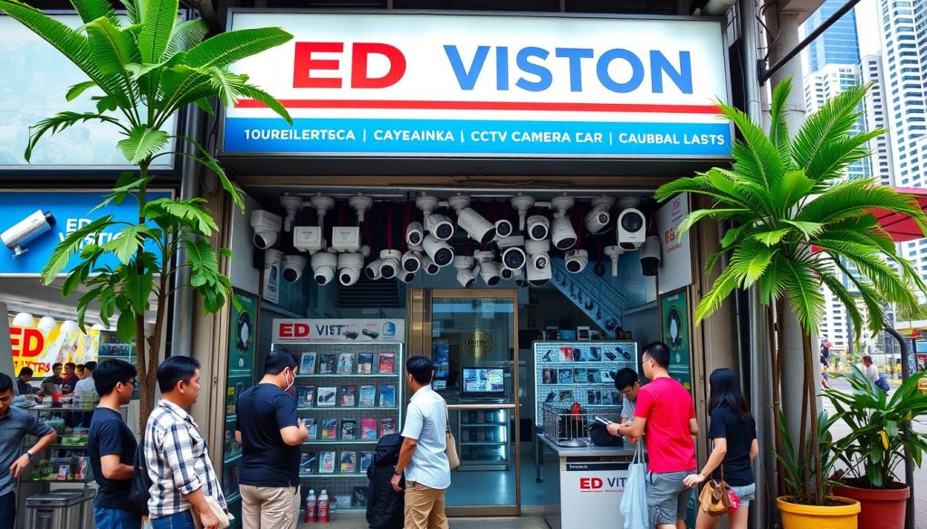 Local CCTV camera shop in Singapore