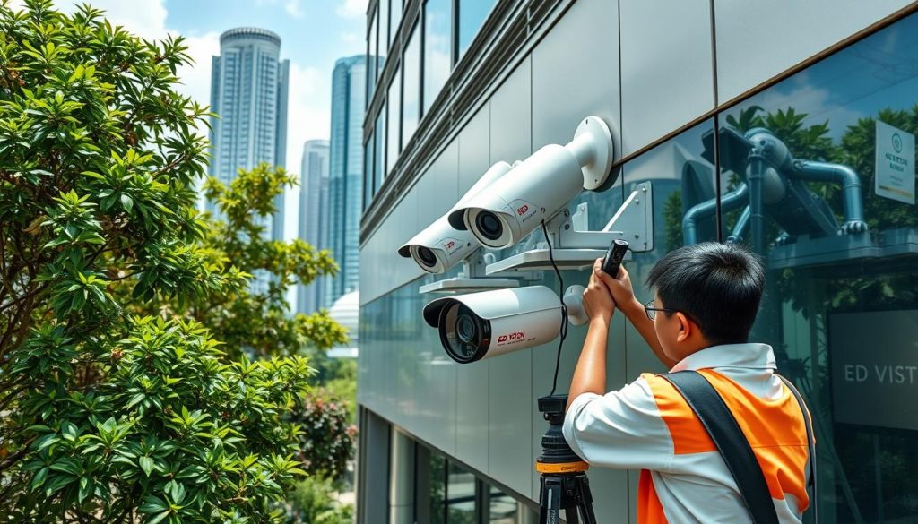 Singapore security camera installation cost