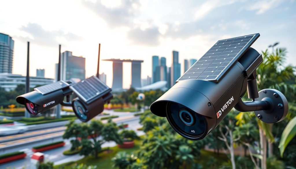 advanced features of solar powered 4G security cameras