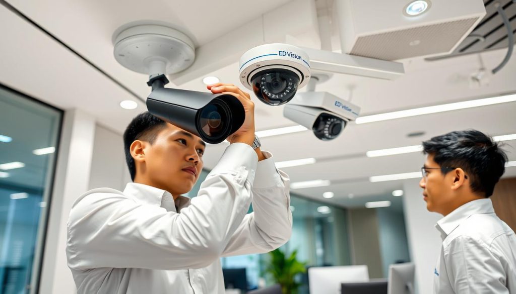 business CCTV installation services in Singapore