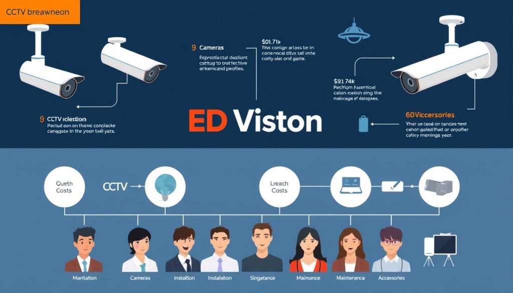 commercial CCTV system cost breakdown