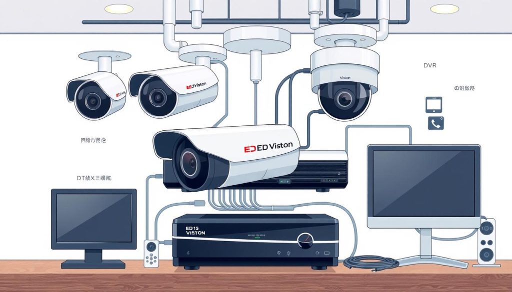 components of a CCTV system