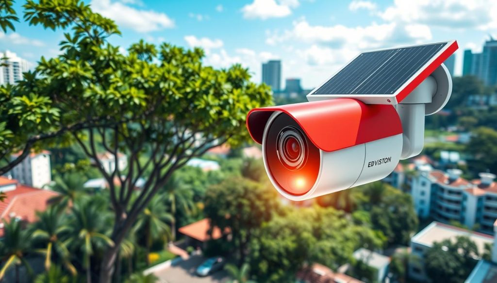 high-definition video quality in solar security cameras