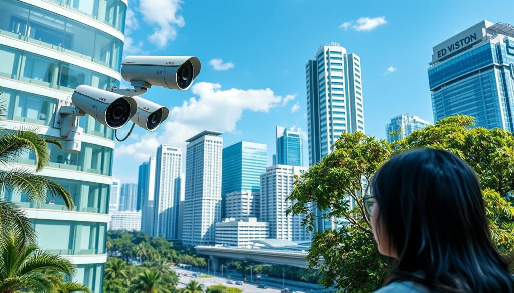 hikvision solar solutions for Singapore security