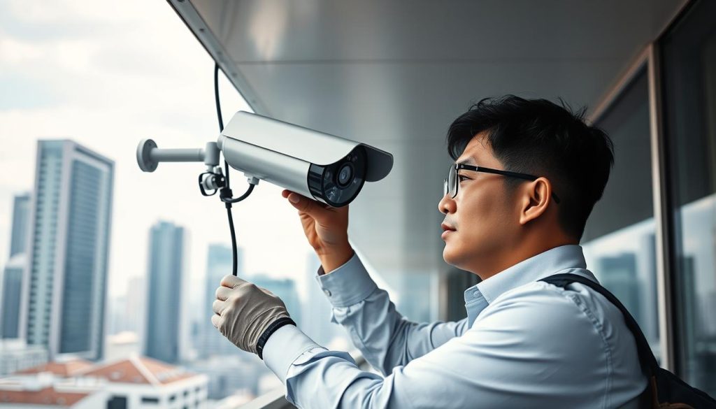 professional CCTV installation