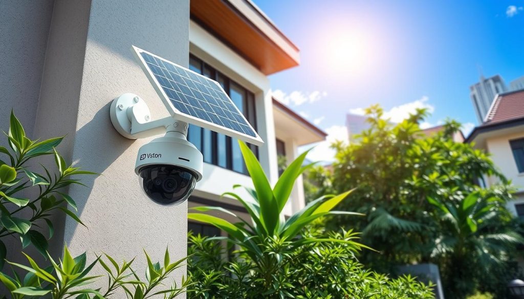 solar CCTV camera system