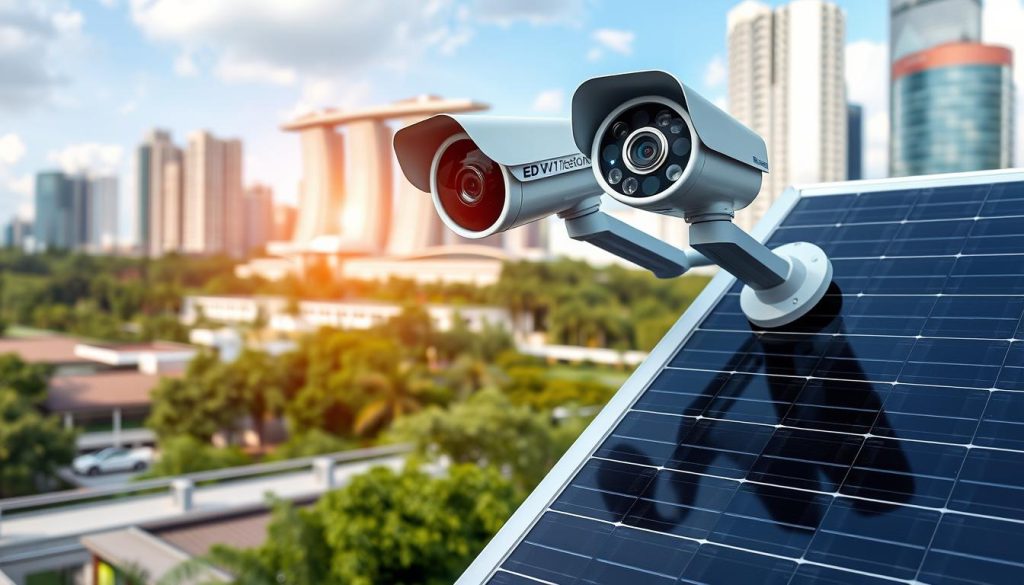 solar CCTV system