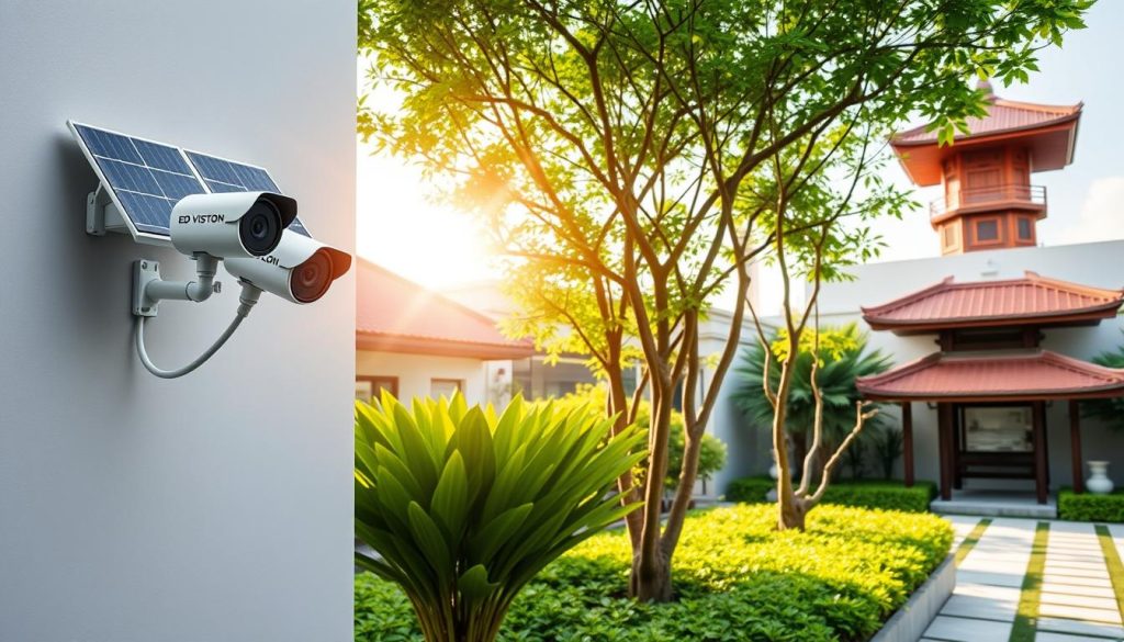 solar WiFi security cameras