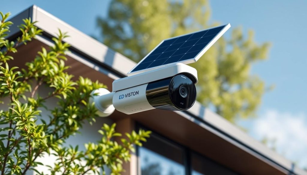 solar powered lte security camera